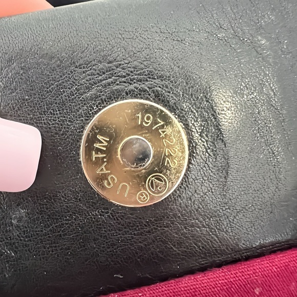 Marc by Marc Jacobs Black Leather Shoulder Bag Gold Hardware | Includes Dust Bag - Picture 5 of 14